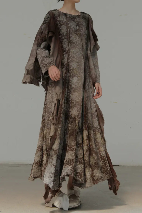 MUTEDANCE Lace Cashmere Dress MD20FW09